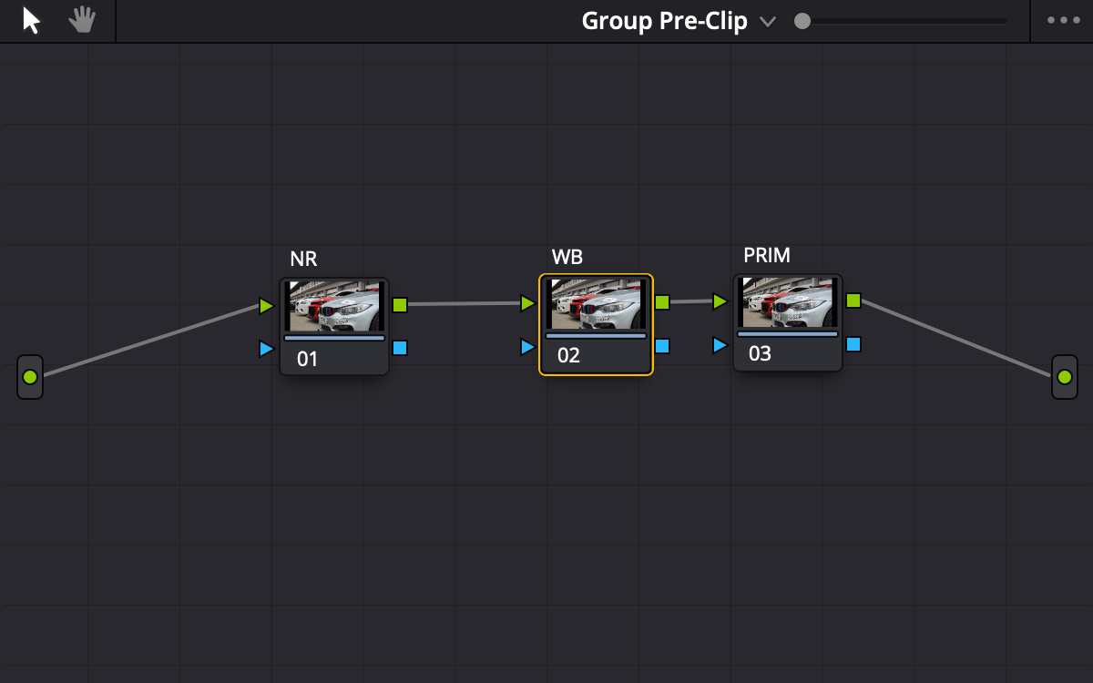Pre-Clip Structure Example